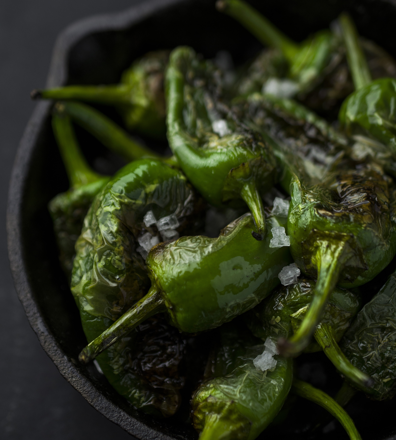 Bilde av Stekt padron pepper