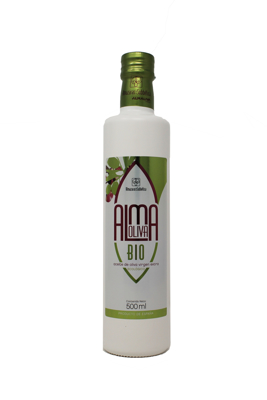 En 500ML flaske AlmaOliva BIO