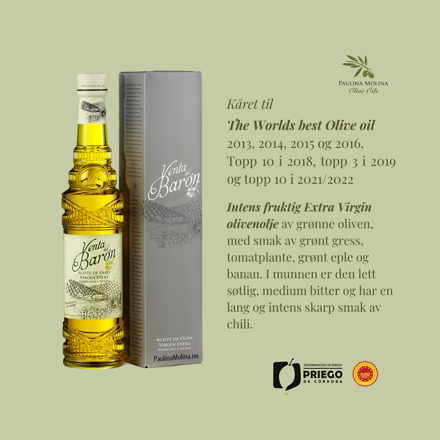 Produktbilde av Venta del Baron olivenolje